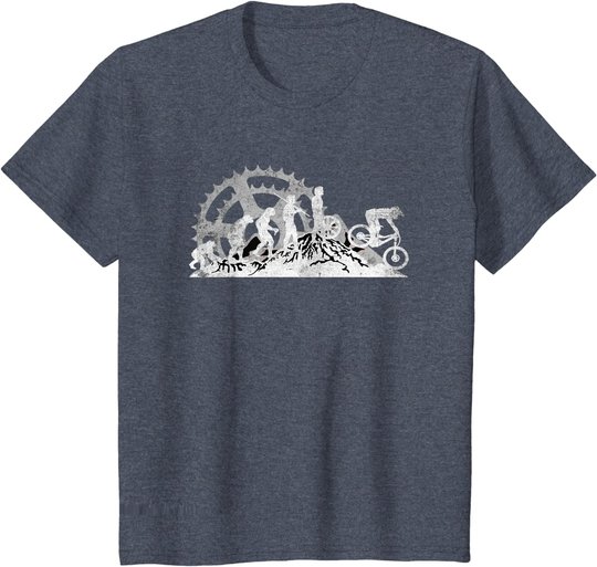 Evolution Downhill Mountain Bike MTB Mountain Biking T-Shirt