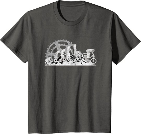 Evolution Downhill Mountain Bike MTB Mountain Biking T-Shirt