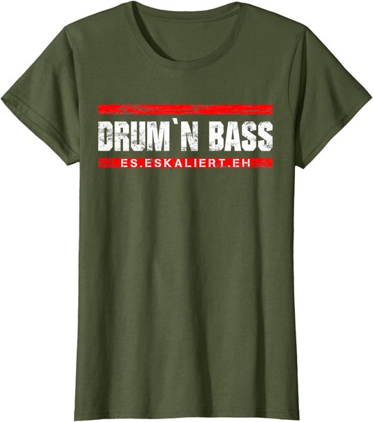Drum And Bass Musik DnB Rave Drum & Bass T-Shirt