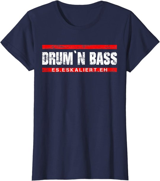 Drum And Bass Musik DnB Rave Drum & Bass T-Shirt