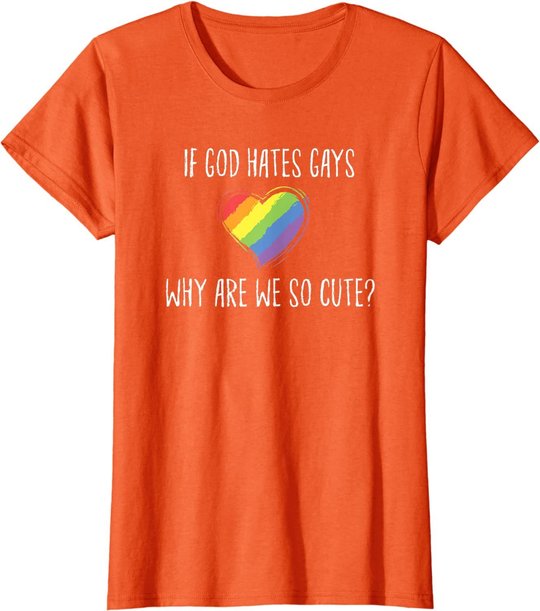 LGBT Regenbogen Herz Lesbisch Gay Homosexuell Pride Monat T-Shirt