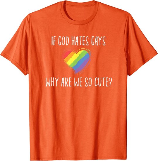 LGBT Regenbogen Herz Lesbisch Gay Homosexuell Pride Monat T-Shirt