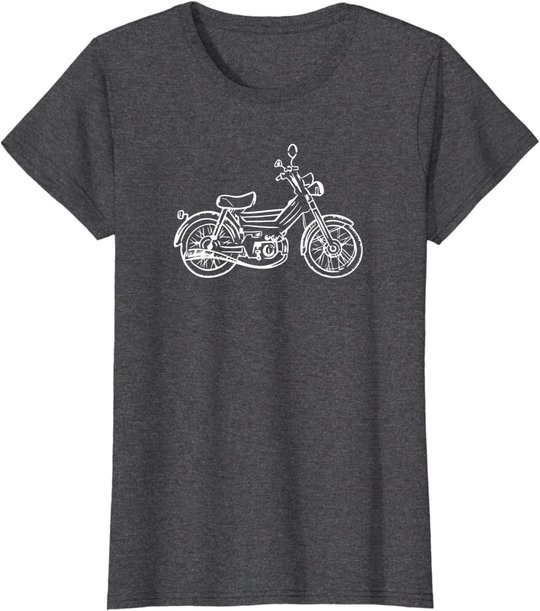 Motorroller Mofa Moped Puch Maxi Roller Geschenk T-Shirt