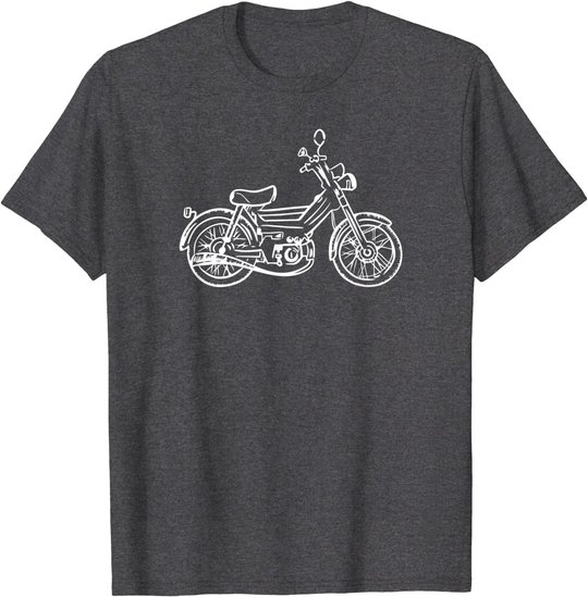 Motorroller Mofa Moped Puch Maxi Roller Geschenk T-Shirt