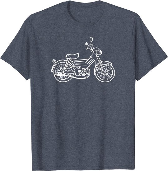 Motorroller Mofa Moped Puch Maxi Roller Geschenk T-Shirt