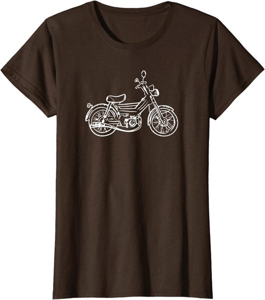 Motorroller Mofa Moped Puch Maxi Roller Geschenk T-Shirt