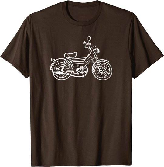 Motorroller Mofa Moped Puch Maxi Roller Geschenk T-Shirt