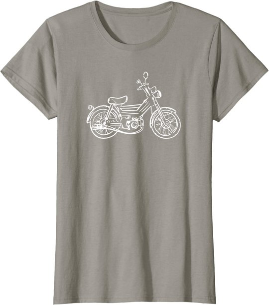 Motorroller Mofa Moped Puch Maxi Roller Geschenk T-Shirt