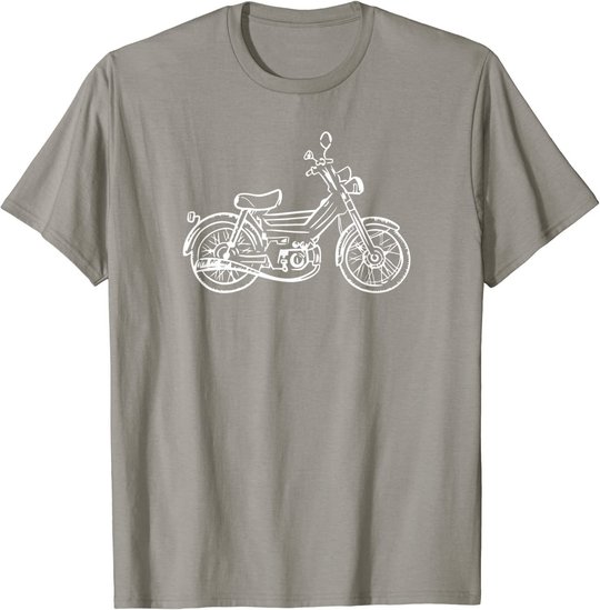 Motorroller Mofa Moped Puch Maxi Roller Geschenk T-Shirt