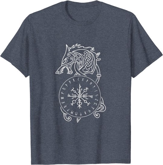 Walhalla Skandinavien Wikinger T-Shirt