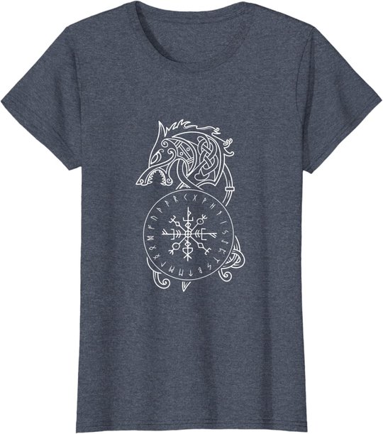 Walhalla Skandinavien Wikinger T-Shirt