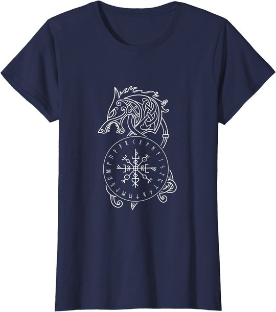 Walhalla Skandinavien Wikinger T-Shirt