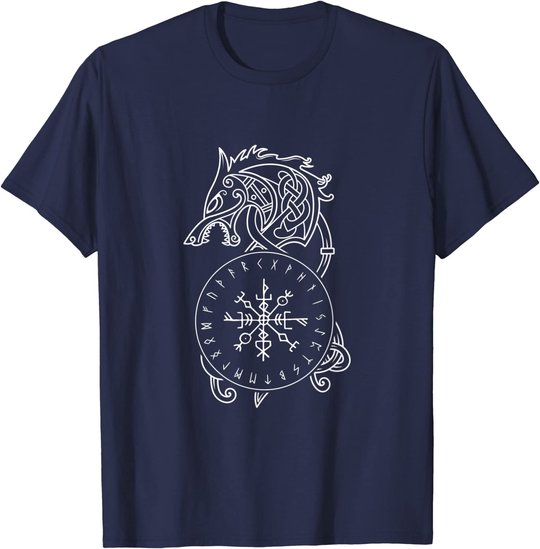 Walhalla Skandinavien Wikinger T-Shirt