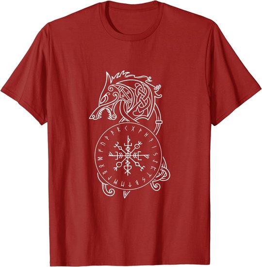 Walhalla Skandinavien Wikinger T-Shirt