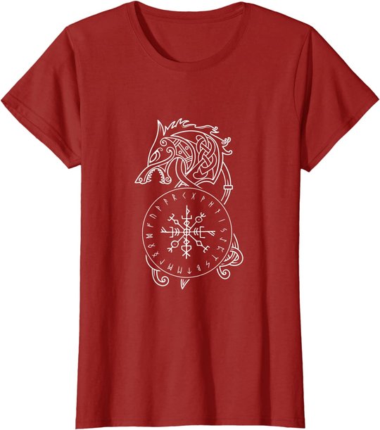 Walhalla Skandinavien Wikinger T-Shirt