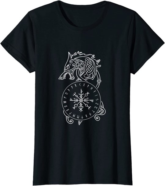Walhalla Skandinavien Wikinger T-Shirt