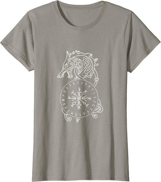 Walhalla Skandinavien Wikinger T-Shirt