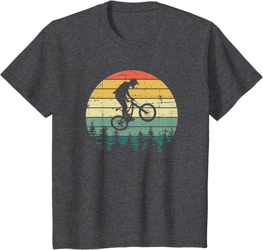 Vintage Retro Mountain Bike MTB Downhill Biking T-Shirt