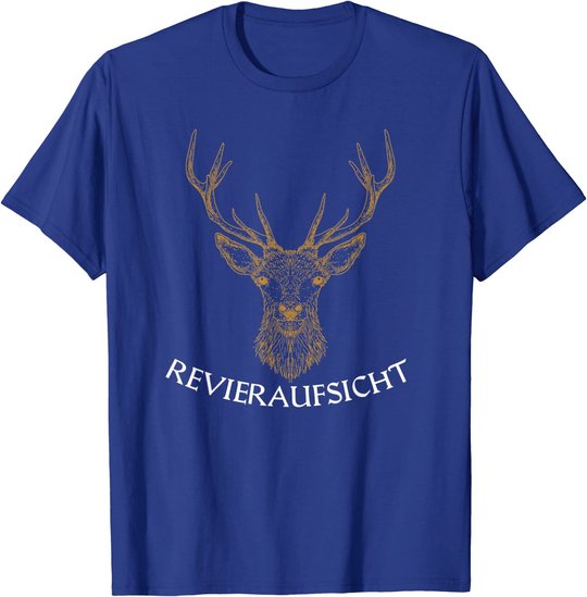 Revieraufsicht ,Jäger, Forstwirtschaft, Hirsch,Wald, jagen T-Shirt