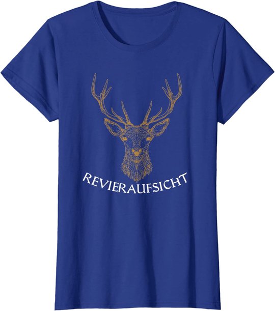 Revieraufsicht ,Jäger, Forstwirtschaft, Hirsch,Wald, jagen T-Shirt