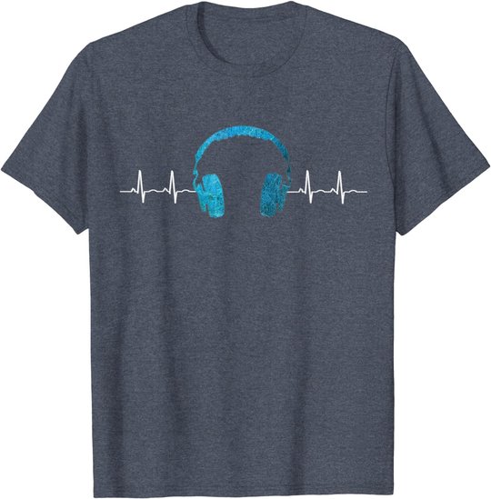 Musik Fan Heartbeat Festival Techno EDM DJ Beatmaker Gift T-Shirt