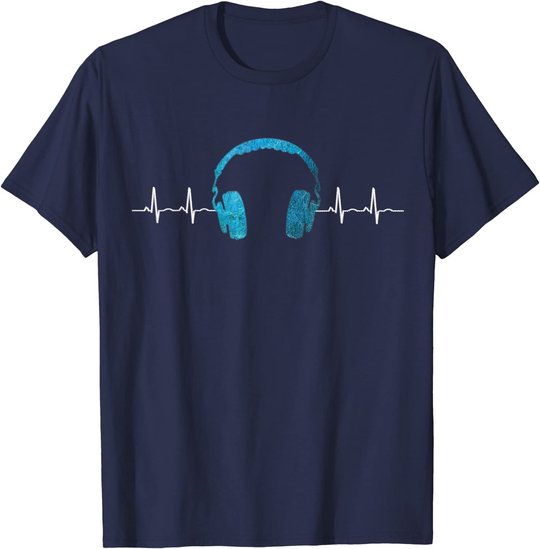Musik Fan Heartbeat Festival Techno EDM DJ Beatmaker Gift T-Shirt