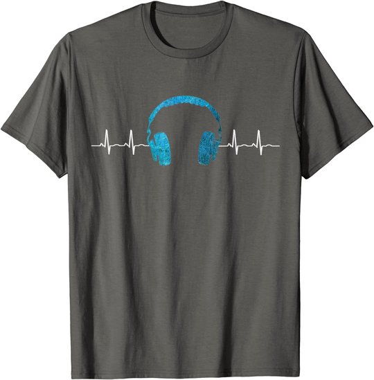Musik Fan Heartbeat Festival Techno EDM DJ Beatmaker Gift T-Shirt