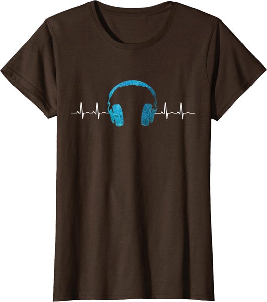 Musik Fan Heartbeat Festival Techno EDM DJ Beatmaker Gift T-Shirt