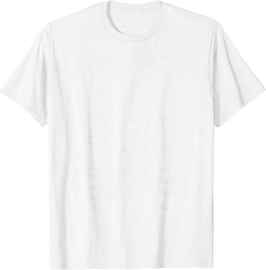 Blobby the Blobfish - Official (Blobatomy) T-Shirt