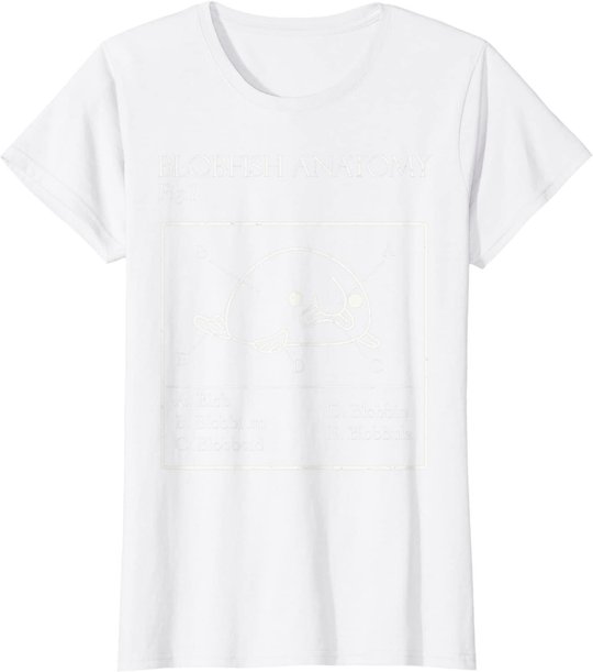 Blobby the Blobfish - Official (Blobatomy) T-Shirt