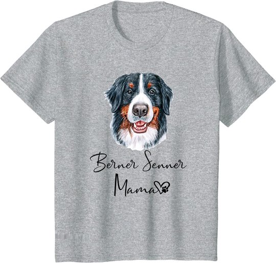 BERNER SENNENHUND Mama BERNER SENNER Hund Frauchen T-Shirt