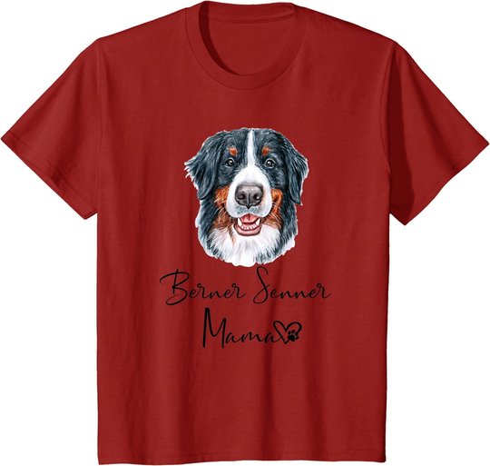 BERNER SENNENHUND Mama BERNER SENNER Hund Frauchen T-Shirt