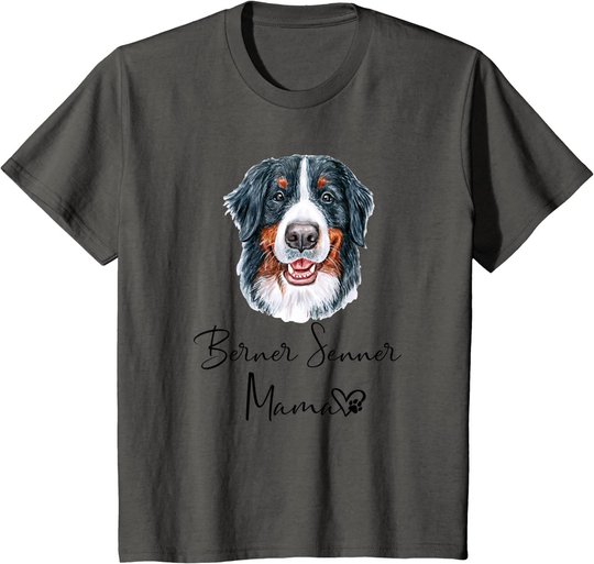 BERNER SENNENHUND Mama BERNER SENNER Hund Frauchen T-Shirt