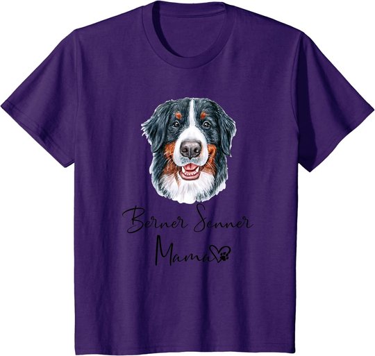 BERNER SENNENHUND Mama BERNER SENNER Hund Frauchen T-Shirt