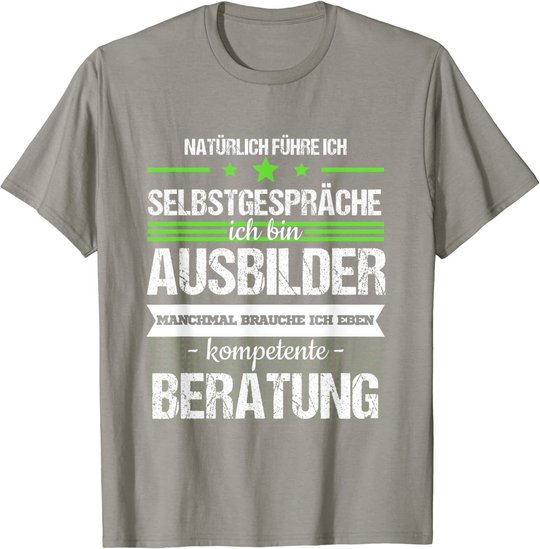 Ausbilder Ausbildung Lehrherr Job Beruf Spruch Geschenk T-Shirt