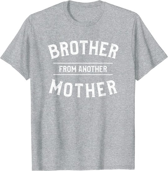 Herren Brother From Another Mother Funny Gift For A Step Brother T-Shirt