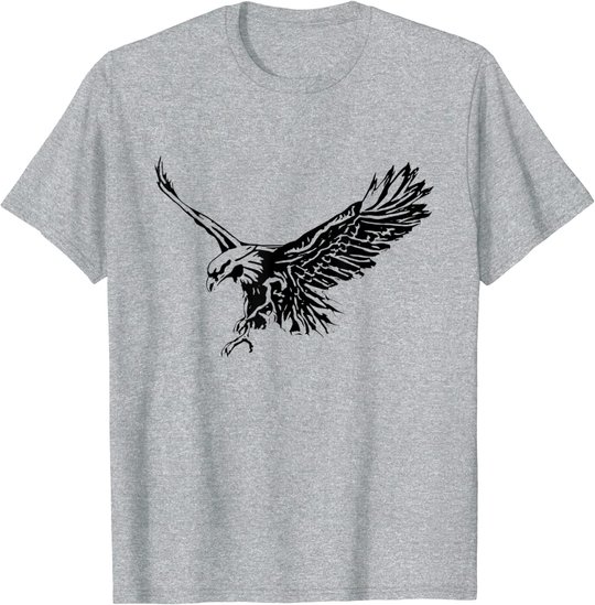 Adler Motiv Raubvogel Vögel Tiere Krallen Schnabel Design T-Shirt