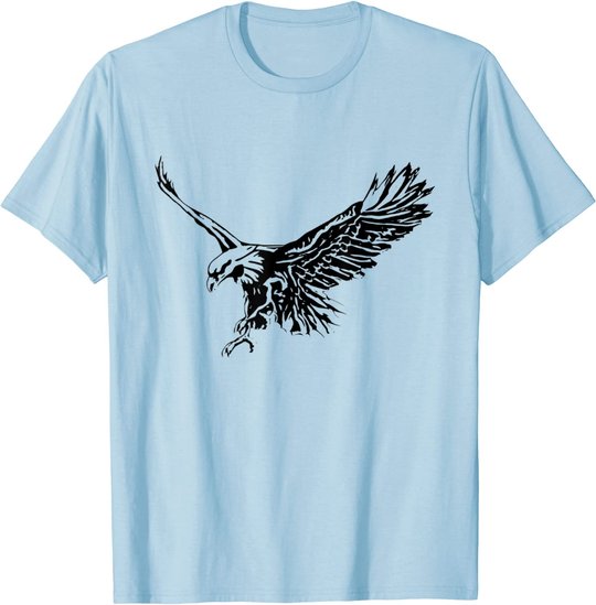 Adler Motiv Raubvogel Vögel Tiere Krallen Schnabel Design T-Shirt
