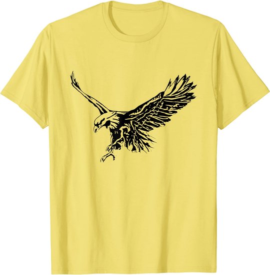 Adler Motiv Raubvogel Vögel Tiere Krallen Schnabel Design T-Shirt
