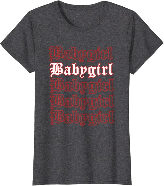 Babygirl Aesthetics Goth Style Kostume Streetwear E-Girl T-Shirt
