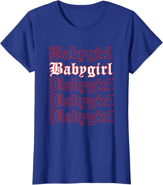 Babygirl Aesthetics Goth Style Kostume Streetwear E-Girl T-Shirt