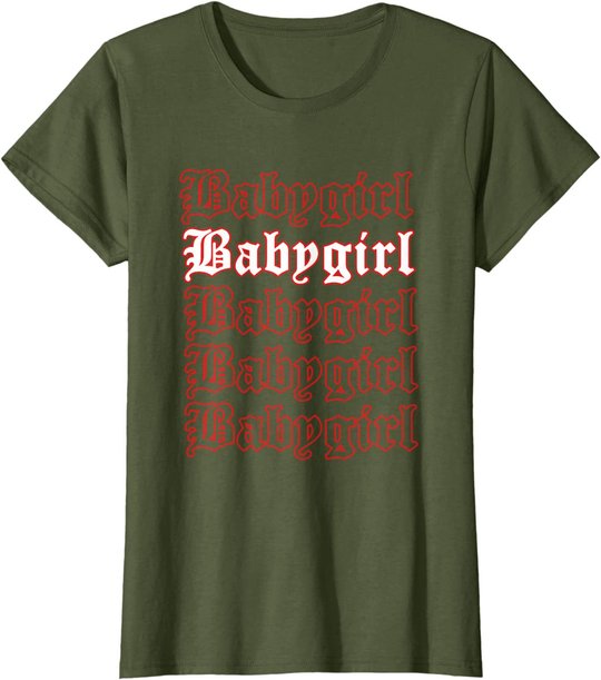 Babygirl Aesthetics Goth Style Kostume Streetwear E-Girl T-Shirt