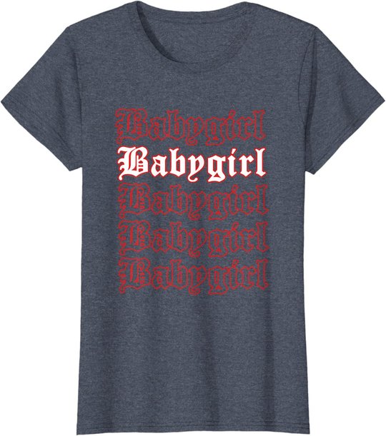 Babygirl Aesthetics Goth Style Kostume Streetwear E-Girl T-Shirt