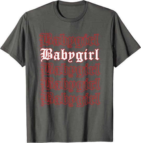 Babygirl Aesthetics Goth Style Kostume Streetwear E-Girl T-Shirt