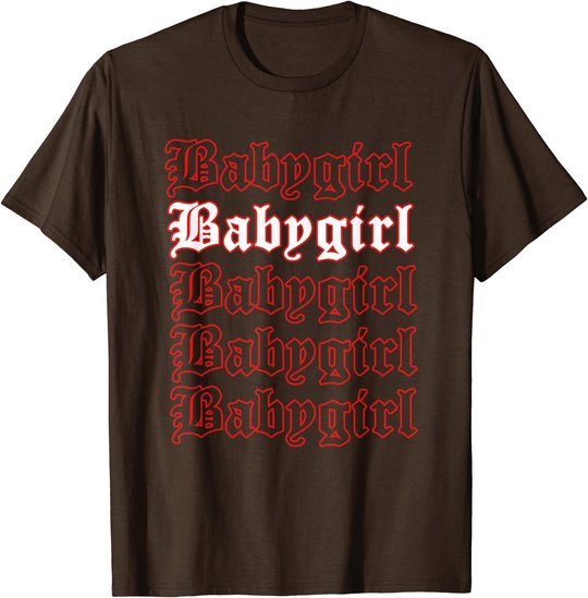 Babygirl Aesthetics Goth Style Kostume Streetwear E-Girl T-Shirt