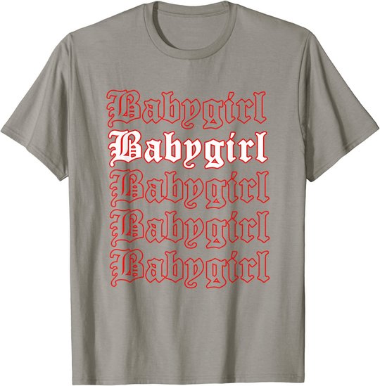 Babygirl Aesthetics Goth Style Kostume Streetwear E-Girl T-Shirt