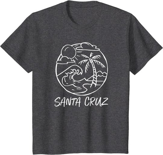 Santa Cruz California Surfing Surfer vintage retro T-Shirt