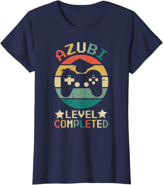 Azubi Ausbildung Abschluss Gamer Auszubildender Geschenk T-Shirt