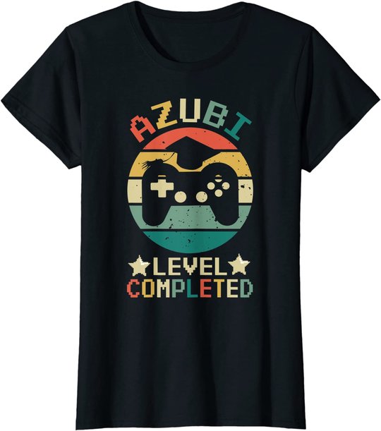 Azubi Ausbildung Abschluss Gamer Auszubildender Geschenk T-Shirt