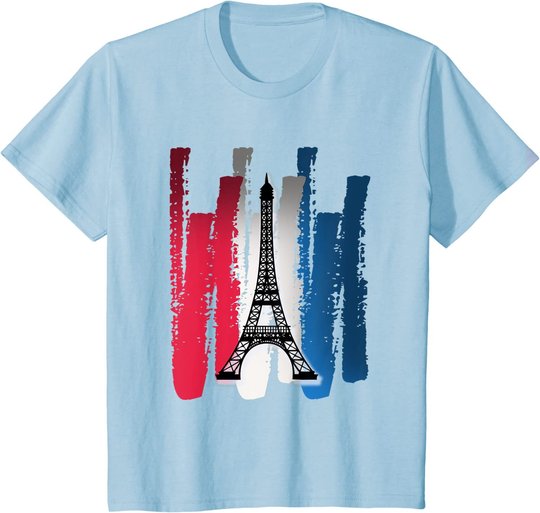 Paris Eiffelturm Frankreich Eiffel Tower Tee Geschenk T-Shirt